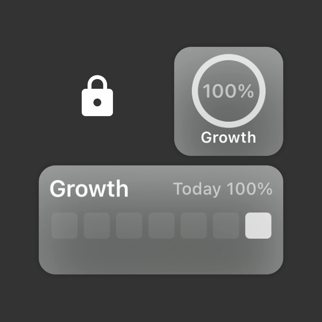 Lock Screen widget preview